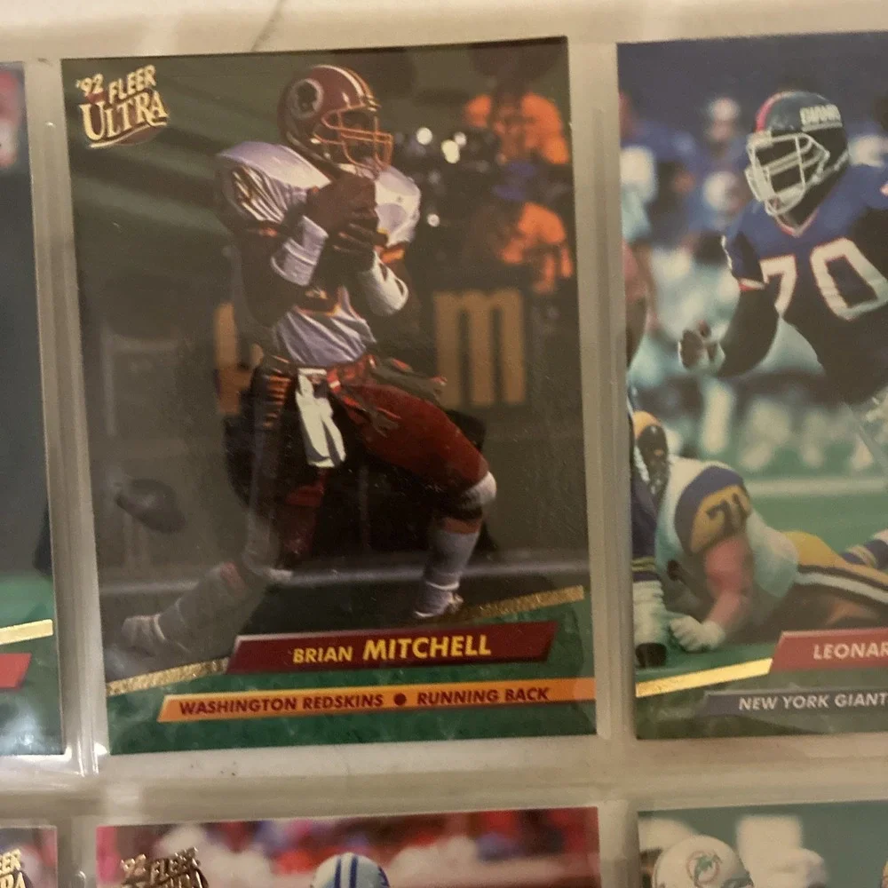 1992 NFL Fleer Ultra Trading Card Lot